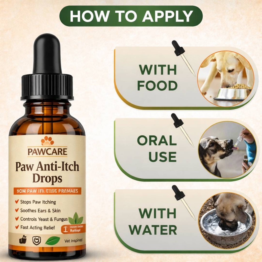 Paw Anti-Itch Drops - Fast Relief From Yeast Infection