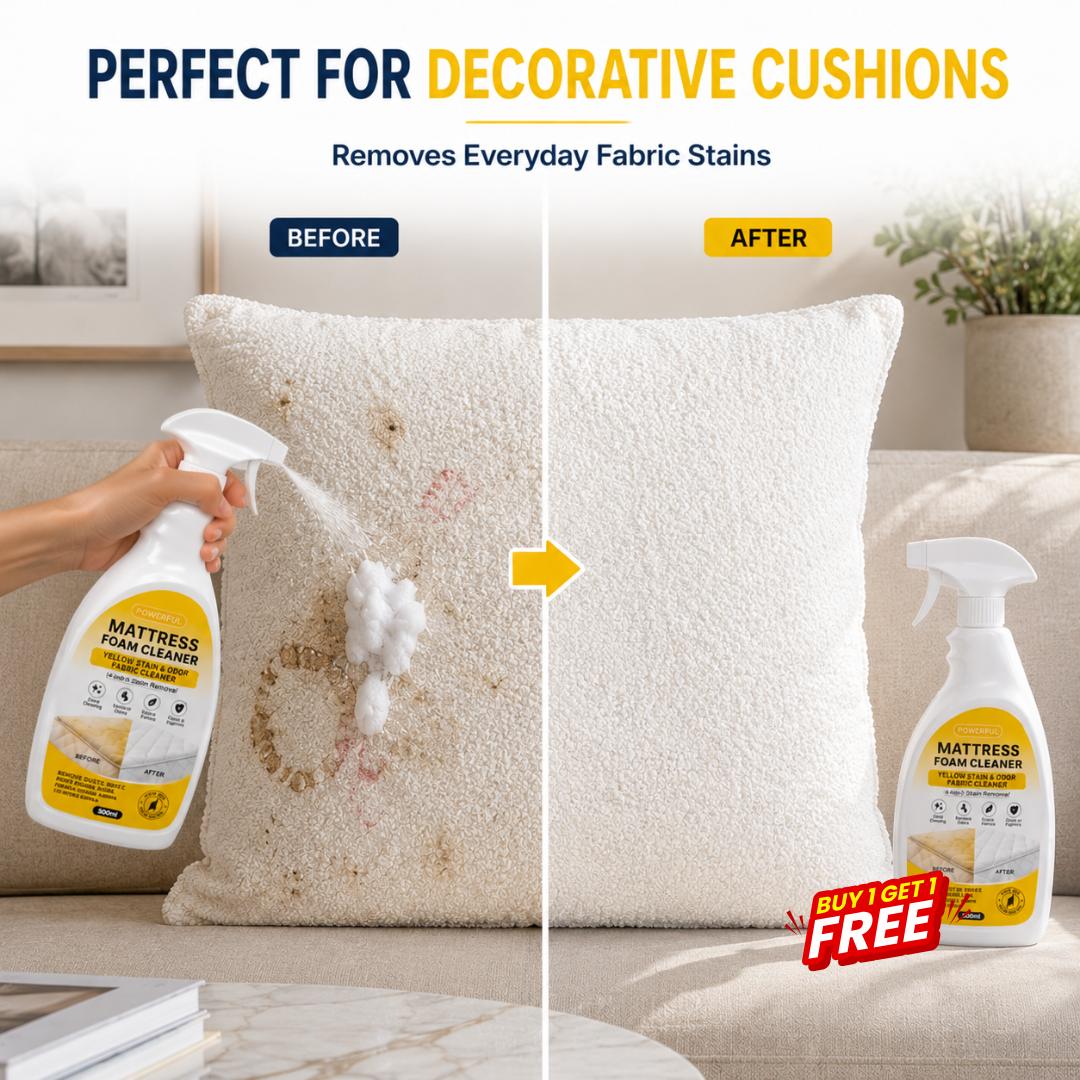 Powerful Mattress Fabric Cleaner | BUY 1 GET 1 FREE!
