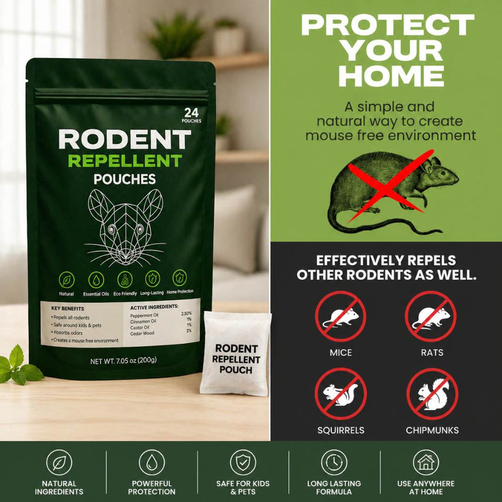 Natural Rodent Repellent Pods | BUY 1 GET 2 FREE!