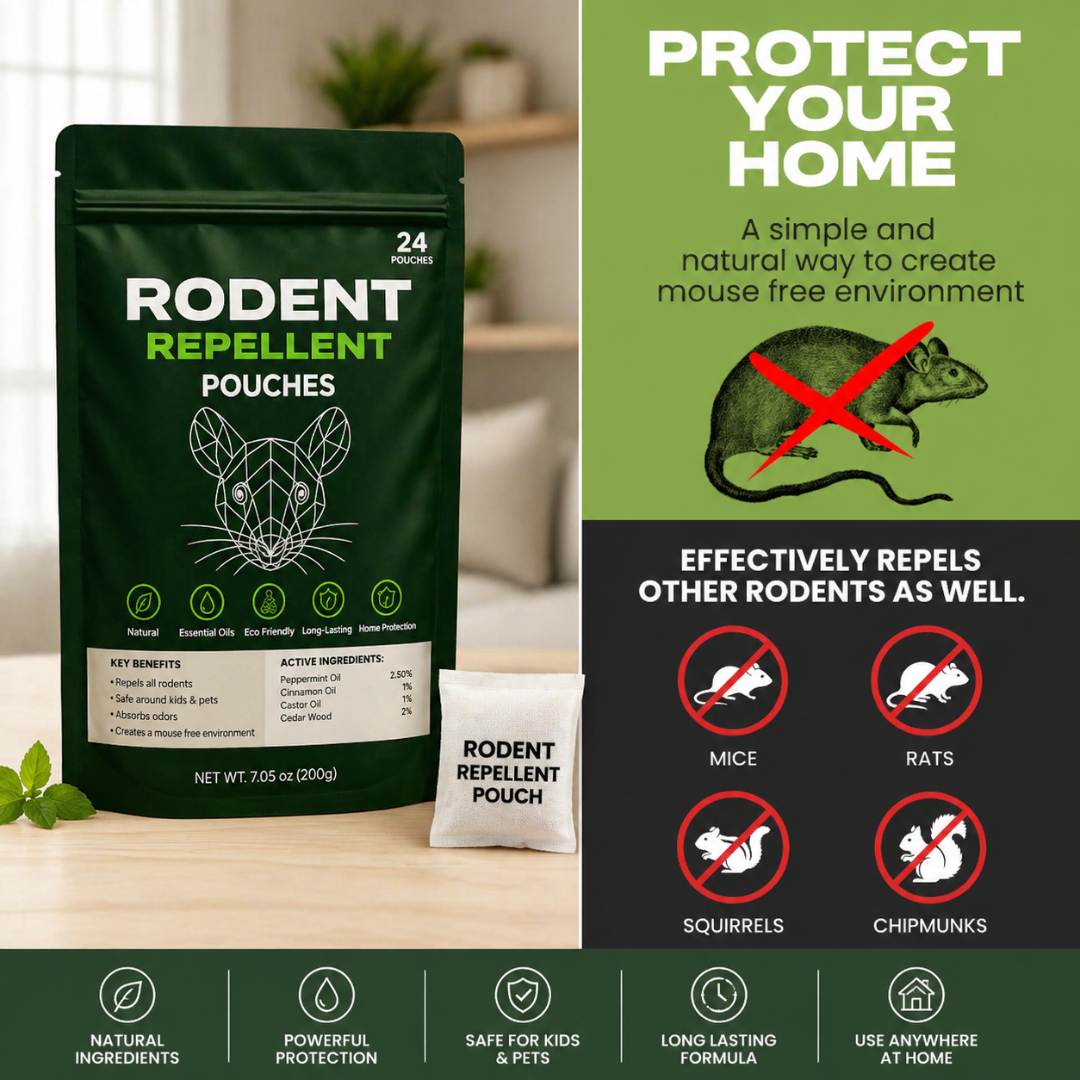 Natural Rodent Repellent Pods | BUY 1 GET 2 FREE!