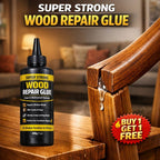 Super Strong Wood Repair Glue - Clear & Waterproof Formula