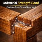Super Strong Wood Repair Glue - Clear & Waterproof Formula