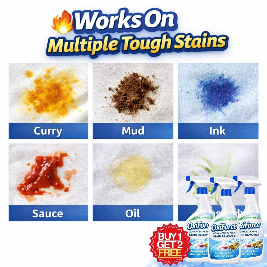 OxiForce Advanced Stain Remover | BUY 1 GET 1 FREE!