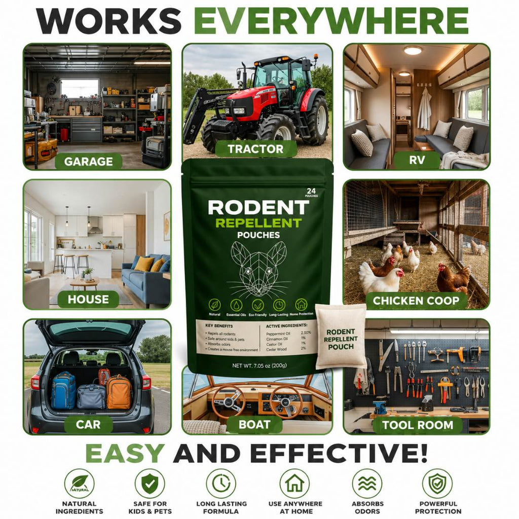 Natural Rodent Repellent Pods | BUY 1 GET 2 FREE!