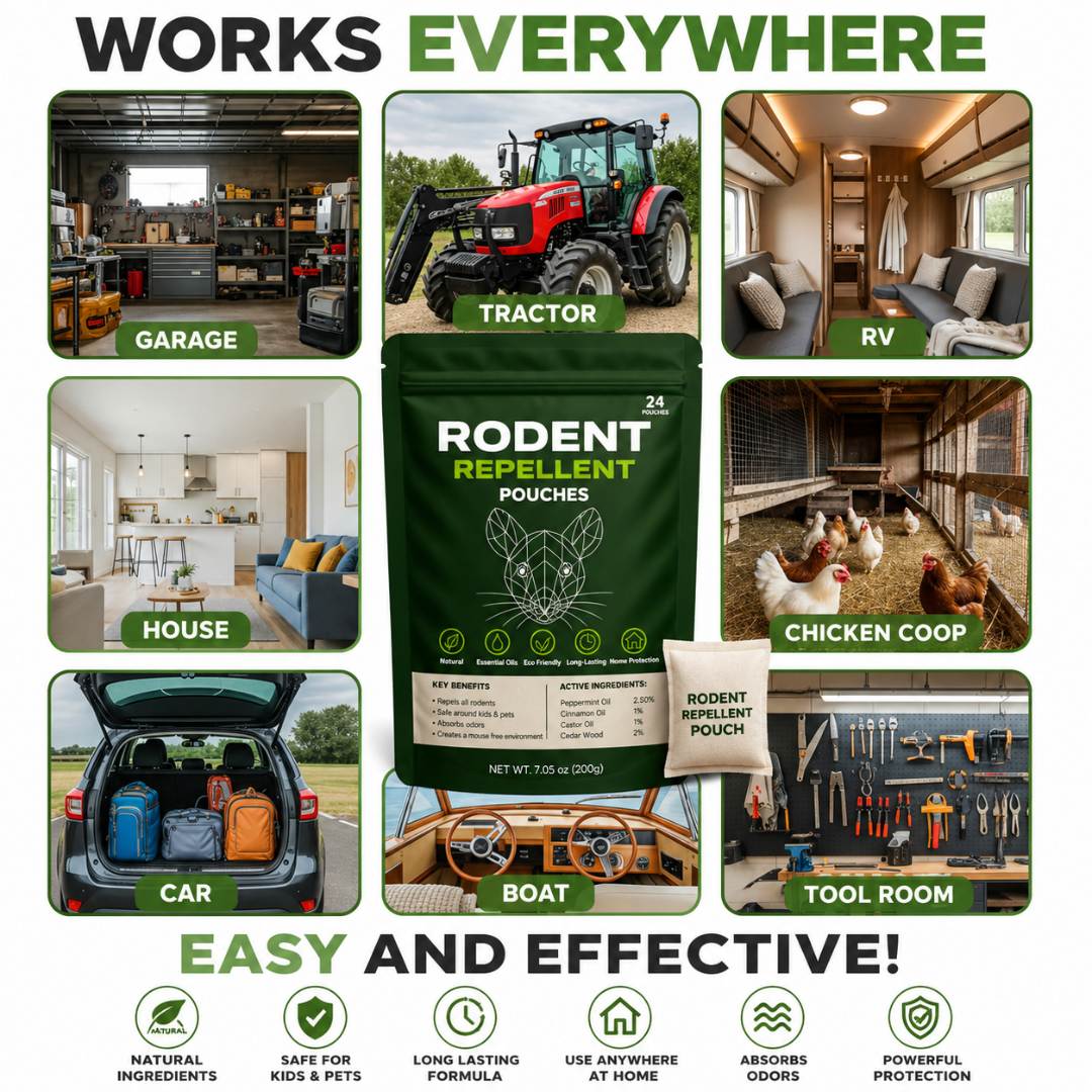 Natural Rodent Repellent Pods | BUY 1 GET 2 FREE!