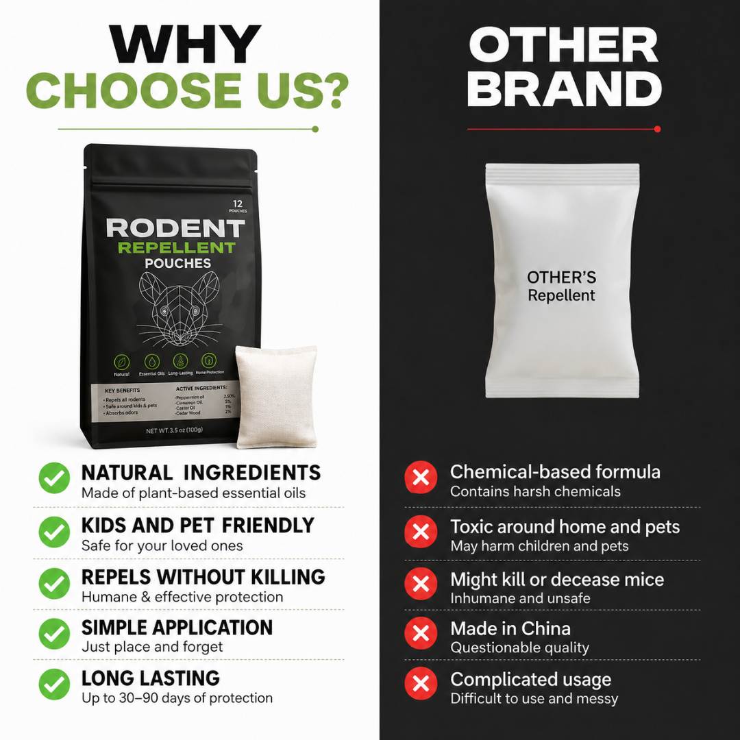 Natural Rodent Repellent Pods | BUY 1 GET 2 FREE!