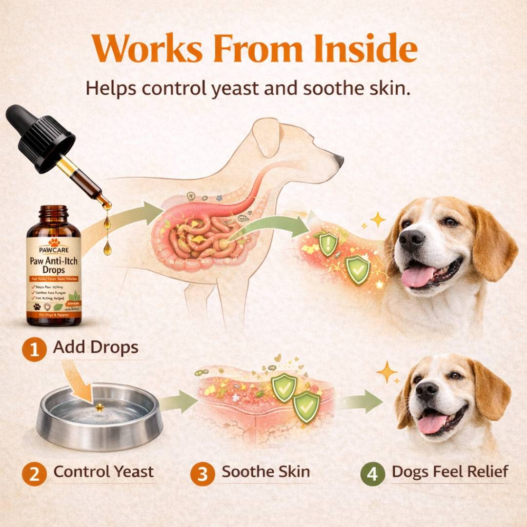 Paw Anti-Itch Drops - Fast Relief From Yeast Infection