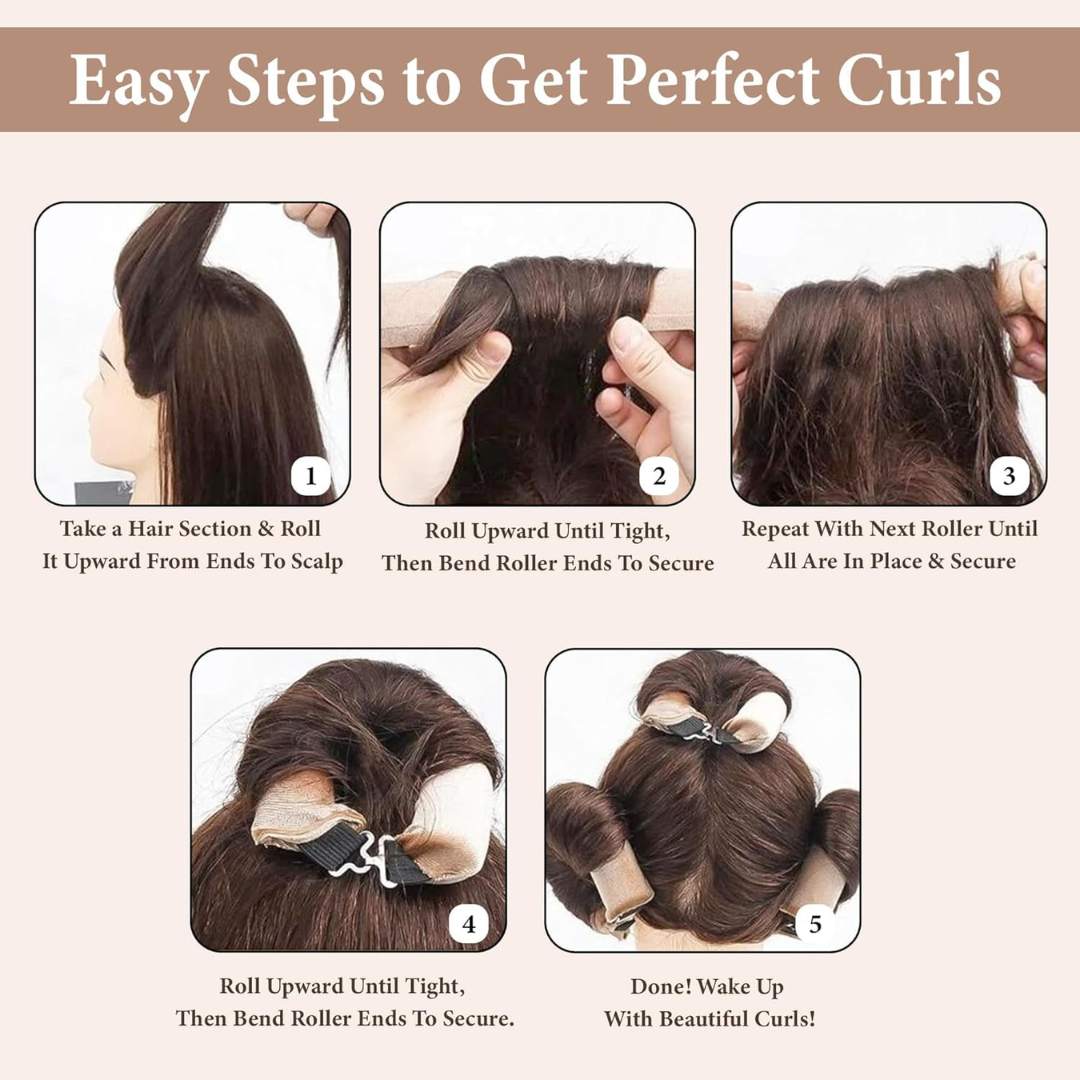 Heatless Curling Rods (Buy 1 Get 1 Free)