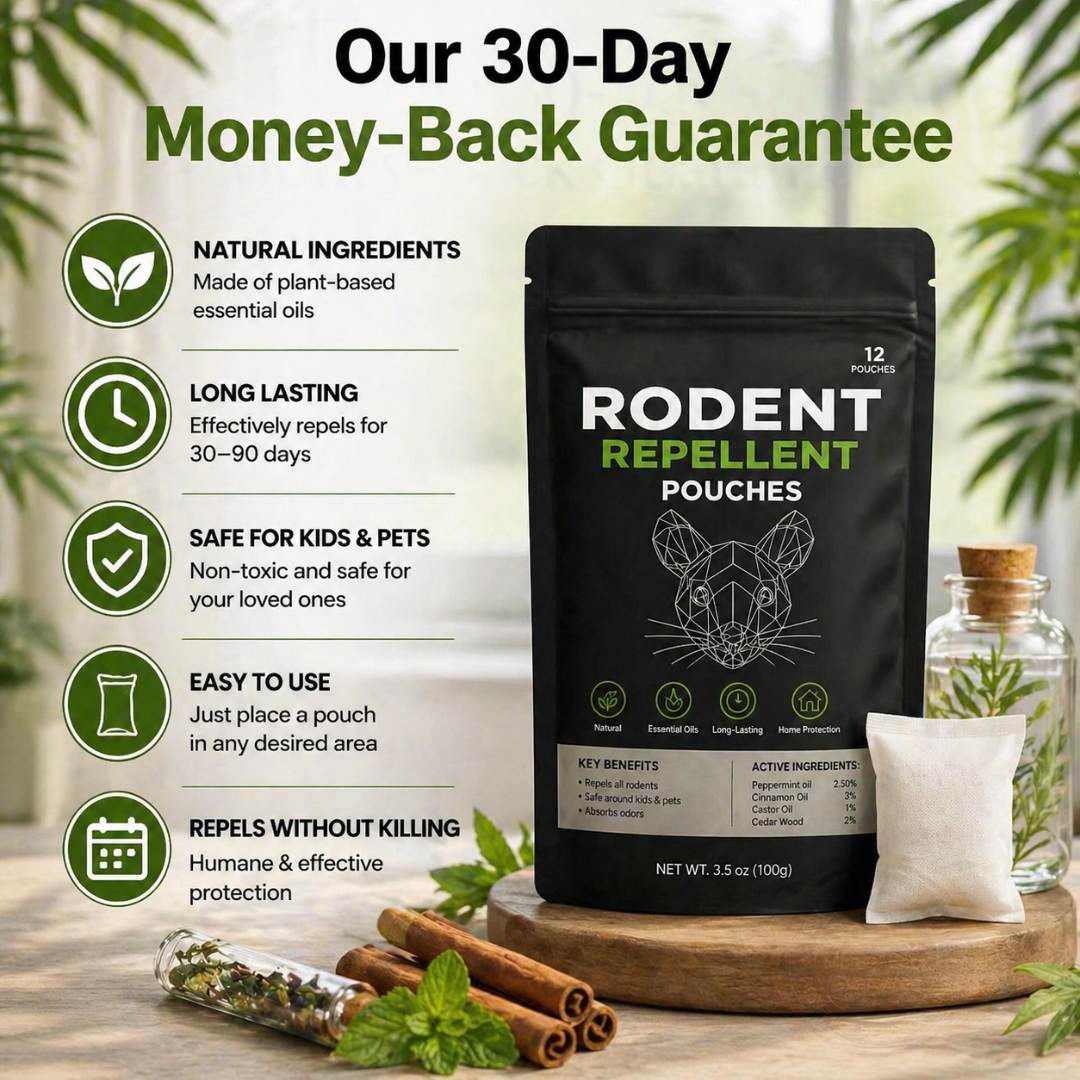 Natural Rodent Repellent Pods | BUY 1 GET 2 FREE!