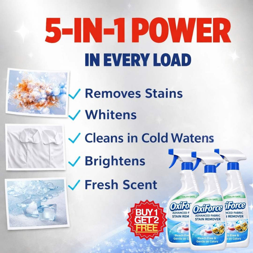 OxiForce Advanced Stain Remover | BUY 1 GET 1 FREE!