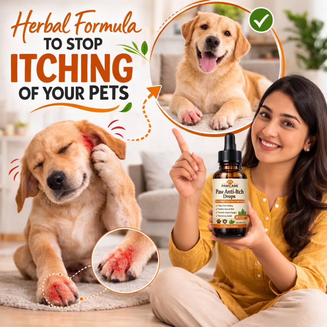 Paw Anti-Itch Drops - Fast Relief From Yeast Infection